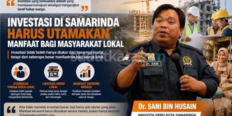 Investasi di Samarinda Diminta Libatkan Warga Lokal