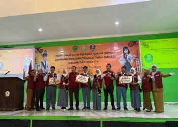 Duta Pelajar Sadar Hukum Kabupaten Paser 2026 Resmi Terpilih, SMAN 1 Tanah Grogot Juara Pertama