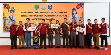 Kejati Kaltim Gelar Duta Pelajar Sadar Hukum 2026, SMAN 10 Samarinda Raih Juara I