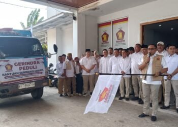 Gerindra Kaltim Kirim 1.500 Paket Bantuan