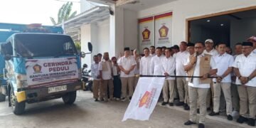Gerindra Kaltim Kirim 1.500 Paket Bantuan