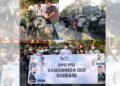 DPC PSI Samarinda Ulu Bagikan Masker, Bentuk Kepedulian di Tengah Udara Tak Bersahabat