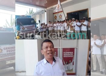 Gerindra Samarinda Galang Rp175 Juta untuk Mahulu