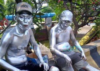 Manusia Silver Marak Lagi di Samarinda, DPRD Desak Satpol PP Lebih Tegas