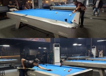 Turnamen Biliar PWI Kaltim Diikuti 64 Peserta, Bidik Talenta untuk Porwanas