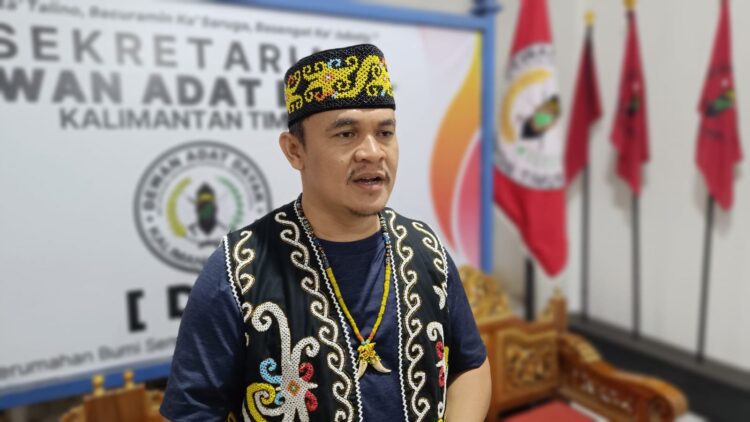 Sekretaris Umum DAD Kaltim, Hendrik Tandoh