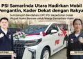 PSI Samarinda Utara Sumbangkan Mobil Pengantin untuk Warga