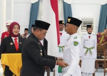 40 Pelajar Kaltim Dikukuhkan sebagai Paskibraka 2026