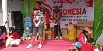 Relawan M Yusuf dan DPRt PSI Dukung Perayaan HUT RI di Samarinda Utara