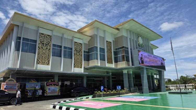 Gedung Kejaksaan Negeri (Kejari) Kutai Timur di Sangatta, Kalimantan Timur. (Ist)