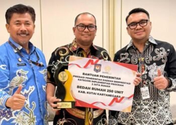 Kukar Raih Juara II Program Tiga Juta Rumah Se-Kalimantan