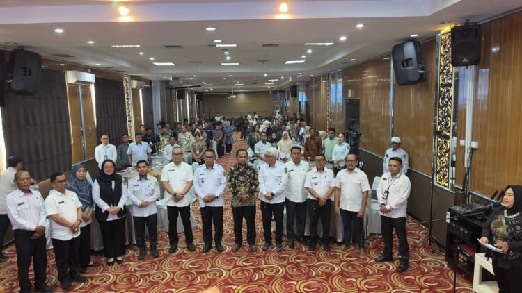 Bimbingan Teknis (Bimtek) optimalisasi website dan pemanfaatan Artificial Intelligence (AI) yang diikuti 66 operator desa dan kecamatan di Kutim, Rabu (2/9/2026). Foto: HO/kutaitimurkab.go.id