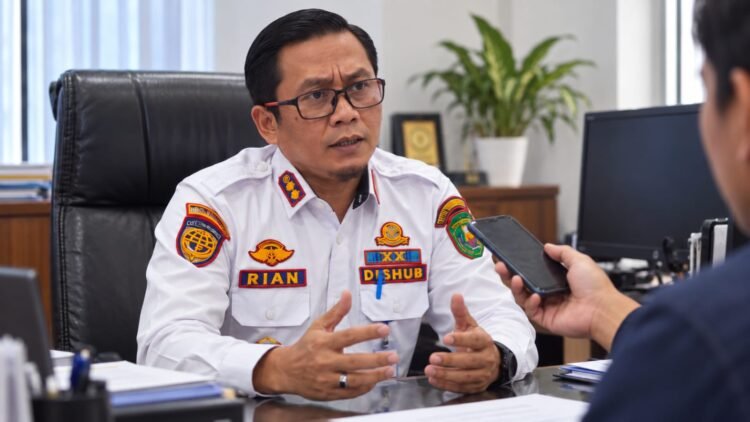 Sekretaris Dishub Kutim, Masrianto Suriansyah