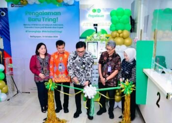 Pegadaian Hadirkan ATM Emas di Balikpapan, Nasabah Bisa Ambil Emas Fisik hingga 100 Gram