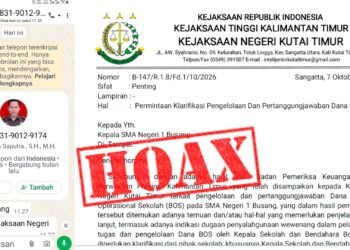 Kejari Kutim Bantah Surat Klarifikasi Dana BOS