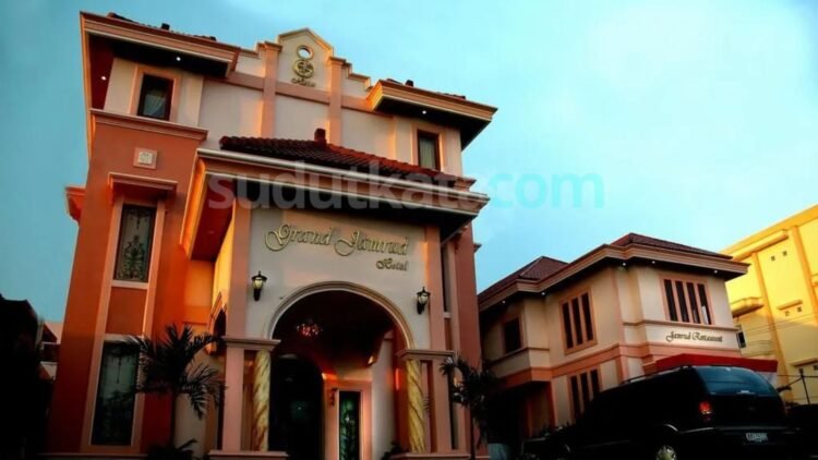 Suasana fasad bangunan Hotel Grand Jamrud di Samarinda Kota. (Ist)